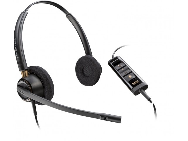 Poly 218274-01 Headset EncorePro 525 USB-A  og USB-C (Standard) ro 525