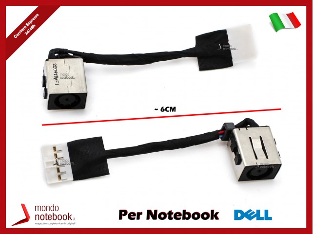 Connettore di Alimentazione DC Power Jack DELL Latitude E7270 E7470 - VCYYW