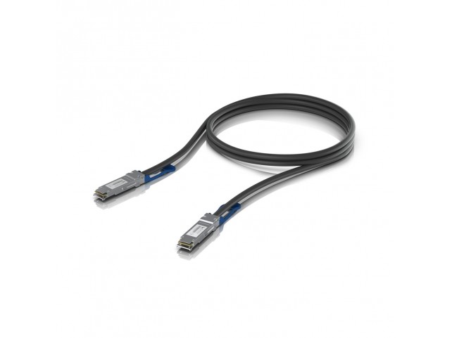 Ubiquiti UACC-DAC-QSFP28-1M QSFP28 direct attach cable  with a 100 Gbps max data