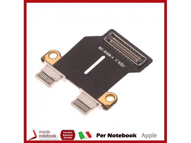 Connettore ricarica USB-C Apple Macbook Air M1 13" A1932 A2179 A2337