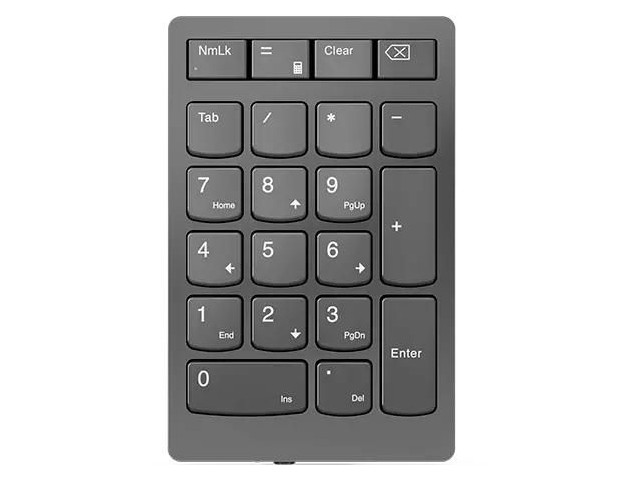 Lenovo 4Y41C33791 Numeric Keypad Universal Rf  Wireless Grey