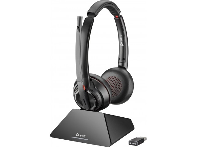 Poly 8D3F5AA Savi 8220 Uc Microsoft Teams  Certified Dect 1880-1900 Mhz