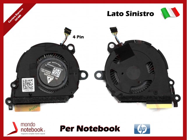 Ventola Fan CPU HP Spectre x360 - 13-AE (Sinistra)