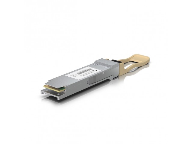 Ubiquiti UACC-OM-QSFP28-SR4 QSFP28 transceiver that  supports 100G connections up