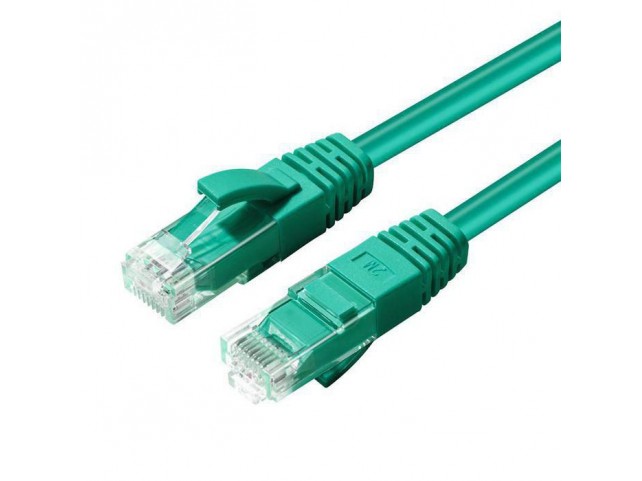 MicroConnect UTP5005G U/UTP CAT5e 0.5M Green PVC  Unshielded Network Cable