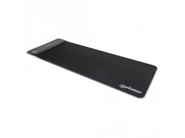 Manhattan 425513 425513 425513 425513 Xxl Rgb Led Gaming Mousepad  With Wireless Charger (10W)