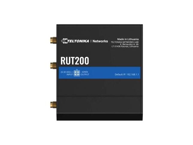 Teltonika Networks RUT200013000 RUT200013000 RUT200013000 RUT200013000 RUT200 (UK) WiFi/4G CAT4  Rou