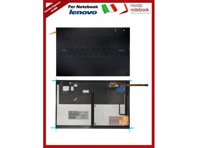 Display LCD secondario tastiera Touch Screen YOGA BOOK 2IN1 YB-X91L ZA0W ZA16