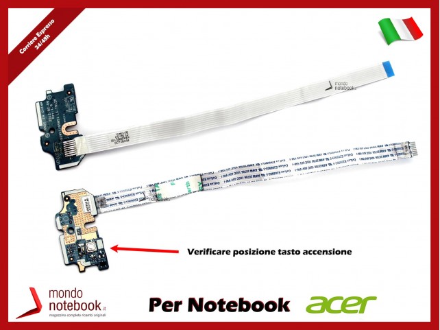 Power Button Board ACER Aspire V3-531 V3-551 V3-571 - LS-7912P