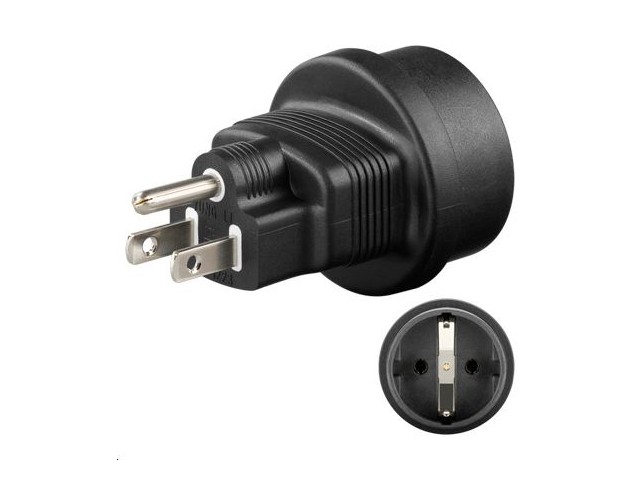 MicroConnect PETRAVEL3 PETRAVEL3 PETRAVEL3 PETRAVEL3 Universal adapter US/Schuko  This adapter doesn