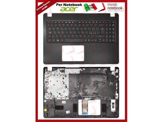 Tastiera con Top Case ACER Aspire A315-42 A315-54 A315-54K Italiana