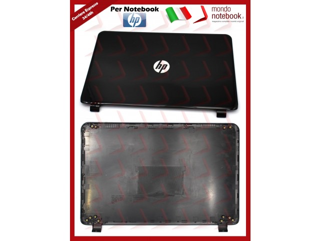 Cover LCD HP 15-G 15-R 245 G3, 250 G3, 250 G4, 255 G3, 256 G3 (NERO LUCIDO) Compatibile
