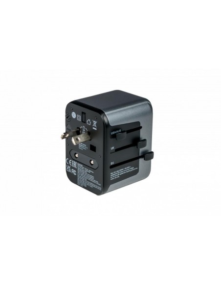 Verbatim 49545 49545 49545 49545 Universal Travel Adapter  UTA-03 PD30W / QC / 2xUSB /