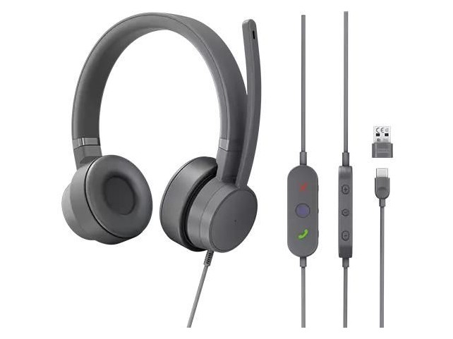 Lenovo GXD1C99243 GXD1C99243 GXD1C99243 GXD1C99243 Go Wired ANC Headset(OC)(RDKK)  