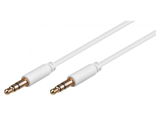 MicroConnect AUDLL05W AUDLL05W AUDLL05W AUDLL05W 3.5mm (3-pin stereo)  Minijack Cable 3.5mm Minijack