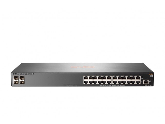 Hewlett Packard Enterprise JL253A-RFB JL253A-RFB JL253A-RFB JL253A-RFB ARUBA 2930F 24G 4SFP+Switch  