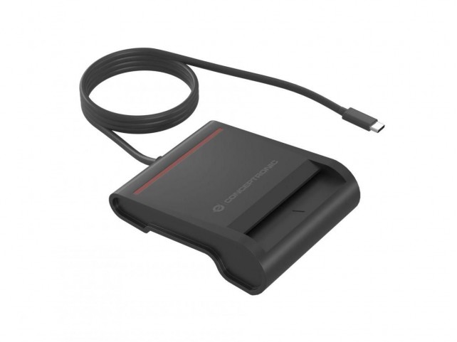 Conceptronic SCR01BC SCR01BC SCR01BC SCR01BC Usb-C Smart Id Card Reader  