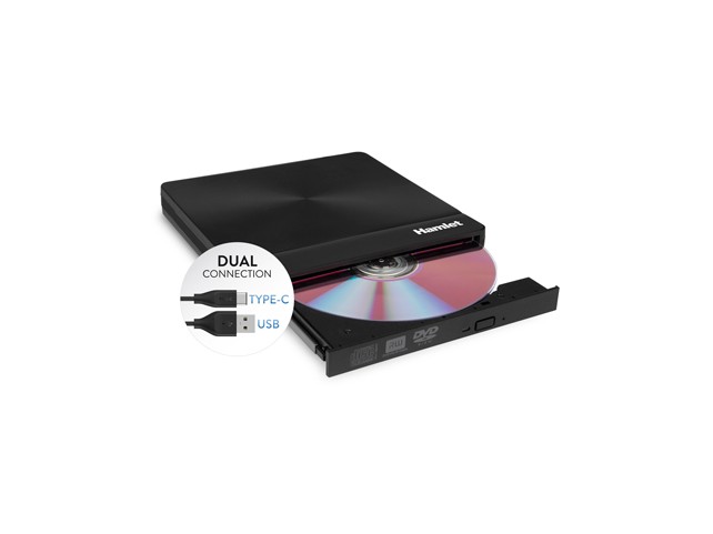 Masterizzatore Slim Connessione Usb 3.0 e Usb-C