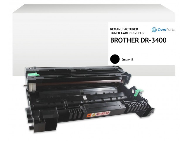 CoreParts QI-BR2078B QI-BR2078B QI-BR2078B QI-BR2078B Toner Black DR3400  Pages: 30000 Brother