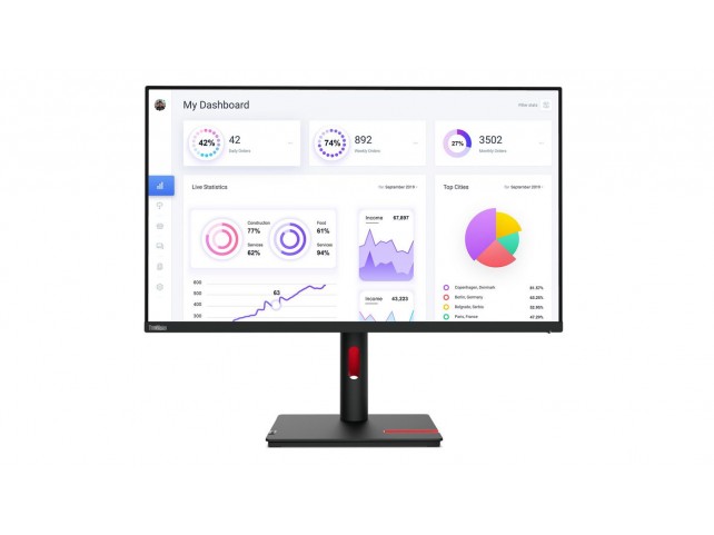 Lenovo 63D2GAT1EU 63D2GAT1EU 63D2GAT1EU 63D2GAT1EU Thinkvision T32P-30 80 Cm  (31.5 ) 3840 X 2160 Pi
