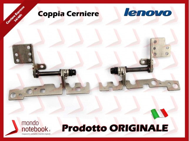 Cerniere Hinges LENOVO Y50 Y50-70 Y50-80 Y50-70AT (Coppia)