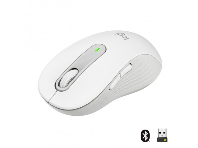 Logitech 910-006238 910-006238 910-006238 910-006238 Signature M650 L Wireless  Mouse - OFF-WHITE - 