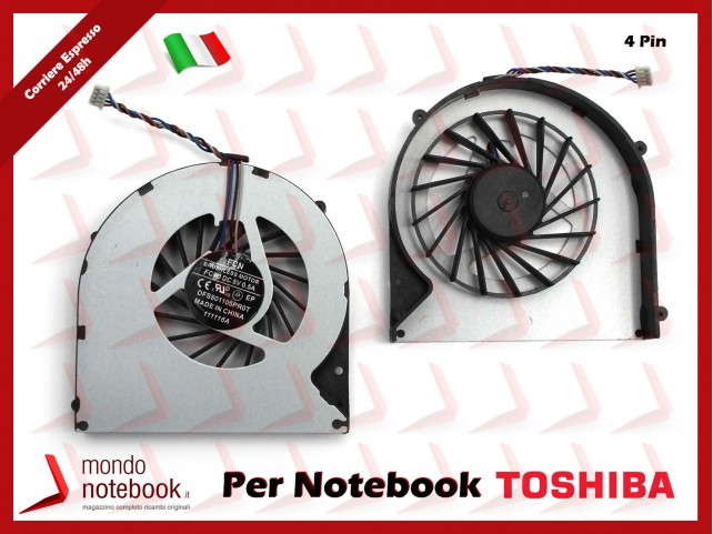 Ventola Fan CPU TOSHIBA Satellite P70 P70-B S70-B L70-B P870