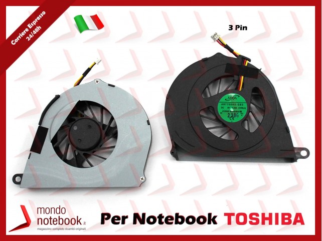 Ventola Fan CPU TOSHIBA Satellite L750 L755 (Versione 1)