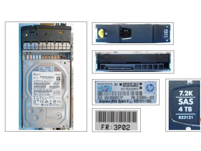 Hewlett Packard Enterprise 823121-001-RFB 823121-001-RFB 823121-001-RFB 823121-001-RFB DRV 4TB HDD6G