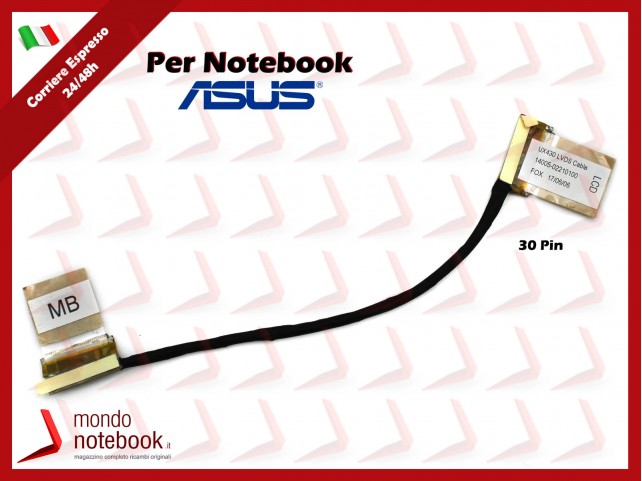 Cavo Flat LCD ASUS UX430 UX430UA UX430UN UX430UQ U430UAR