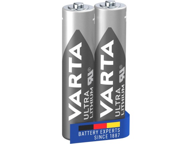 Varta 06103301402 06103301402 06103301402 06103301402 Batterie Lithium Micro  AAA FR03 1.5V