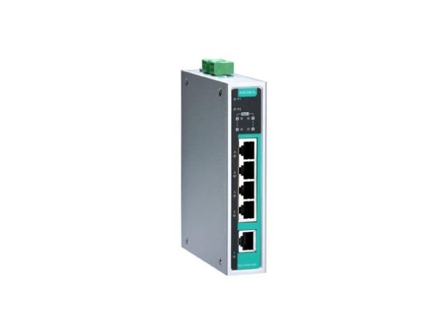 Moxa 45349 INDUSTRIAL UNMANAGED ETHERNETS  EDS-G205A-4PoE-T 5-PORT GB SW
