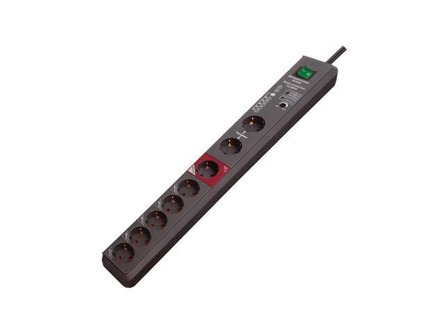 Brennenstuhl 1159490936 Power extension 3 m 8 AC  outlet(s) Anthracite 19500A