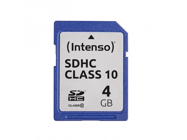 Intenso 3411450 SDHC-Card 4GB Class 10  4GB SDHC 4 GB SDHC Class