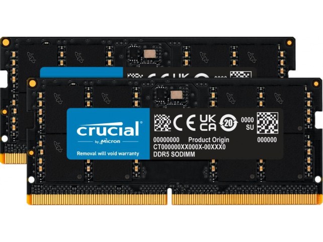 Crucial CT2K48G56C46S5 Memory Module 96 Gb 2 X 48 Gb  Ddr5 5600 Mhz