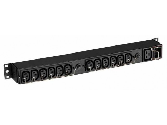 Eaton EFLX12I EFLX12I power distribution  unit (PDU) 1U Black 13 AC