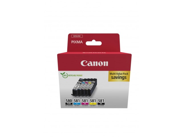Canon 2078C007 PGI-580/CLI-581 PGBK/C/M/Y/BK  MULTI