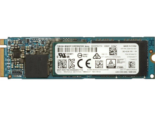 HP 4YZ40AA-RFB Zturbodrv Quadpro 2X1TB PCIE  