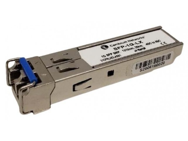 Cambium Networks SFP-1G-LX 1G SFP SMF LX Transceiver  1310nm. -40C to 85C