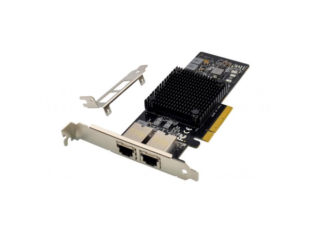 MicroConnect MC-PCIE-X550-X8 PCIe x8 Dual RJ45 10 GbE X550  