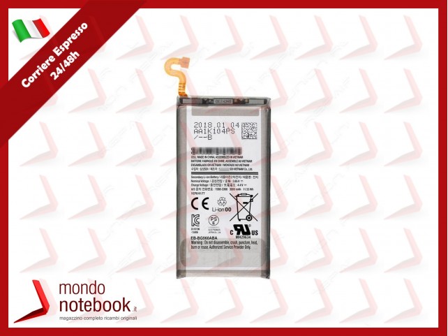 Batteria Originale Samsung Galaxy S9 Plus (SM-G965F)