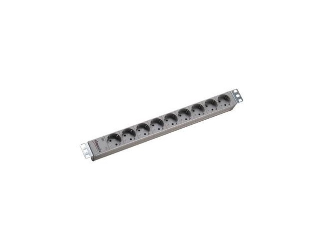 Bachmann 333.401 19 1U 9xCEE7/3 power 2 0m  CEE7/7 Power Strip