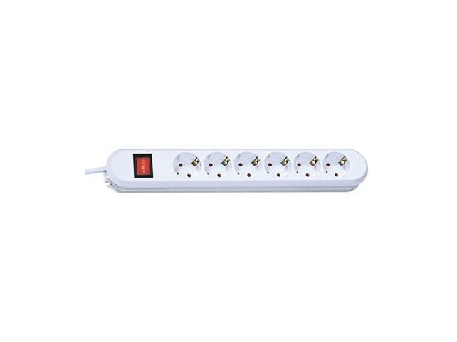 Bachmann 381.252K 6-way Desk socket outlet  screwed 5m 2-pole SMART 6x
