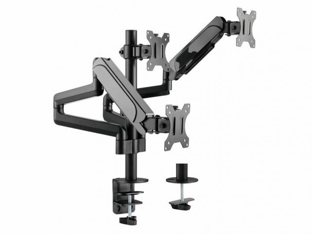 Equip 650134 17 -27 Triple Monitor Desk  Mount Bracket