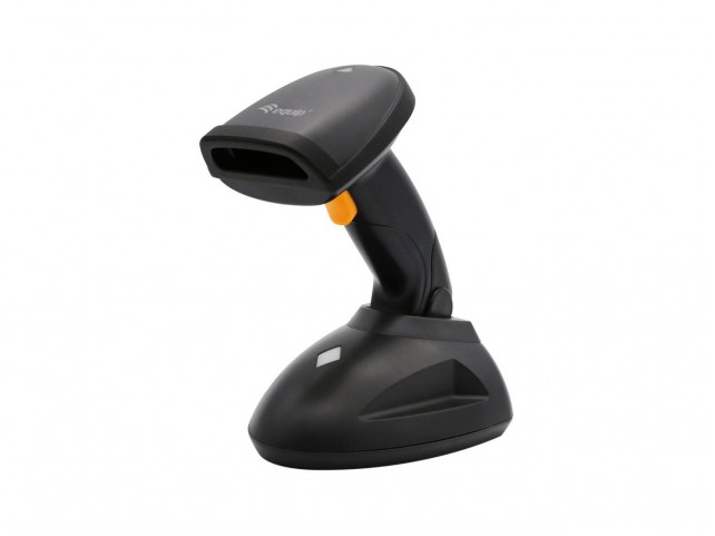 Equip 351026 Wireless 2D Barcode Scanner  Long Distance With Stand