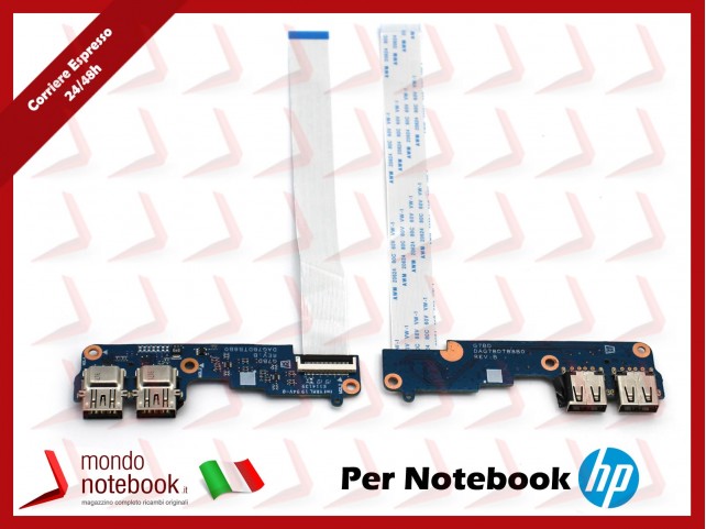 Board USB Power HP 15-CS 5-CW Series - L23896-001