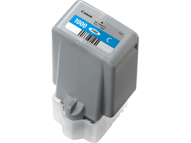 Canon 0547C001AA Pfi-1000C Cyan Ink Cartridge  