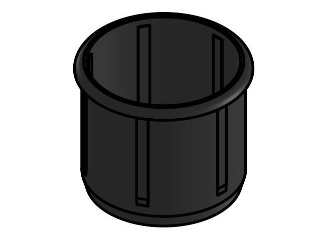 Ergonomic Solutions SP1-P22112-02 Plastic Anti-Wobble sleeve  SP1 long and black