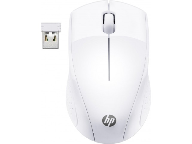 HP 7KX12AA Wireless Mouse 220 (Snow  White)