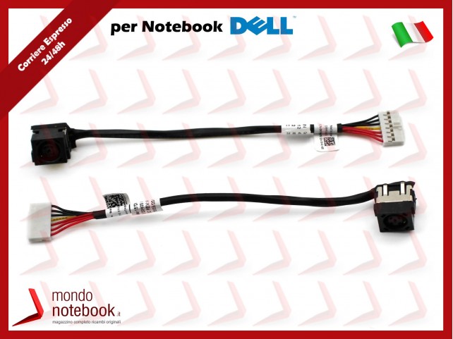 Connettore di Alimentazione DC Power Jack DELL Inspiron 14 3421 3437 5421 5435 5437 (~12,5 Cm)